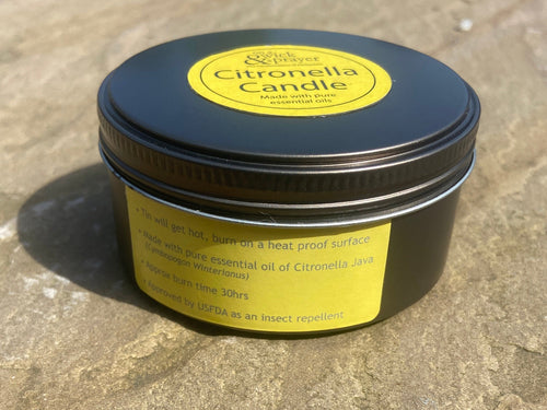 Citronella Candle Tins
