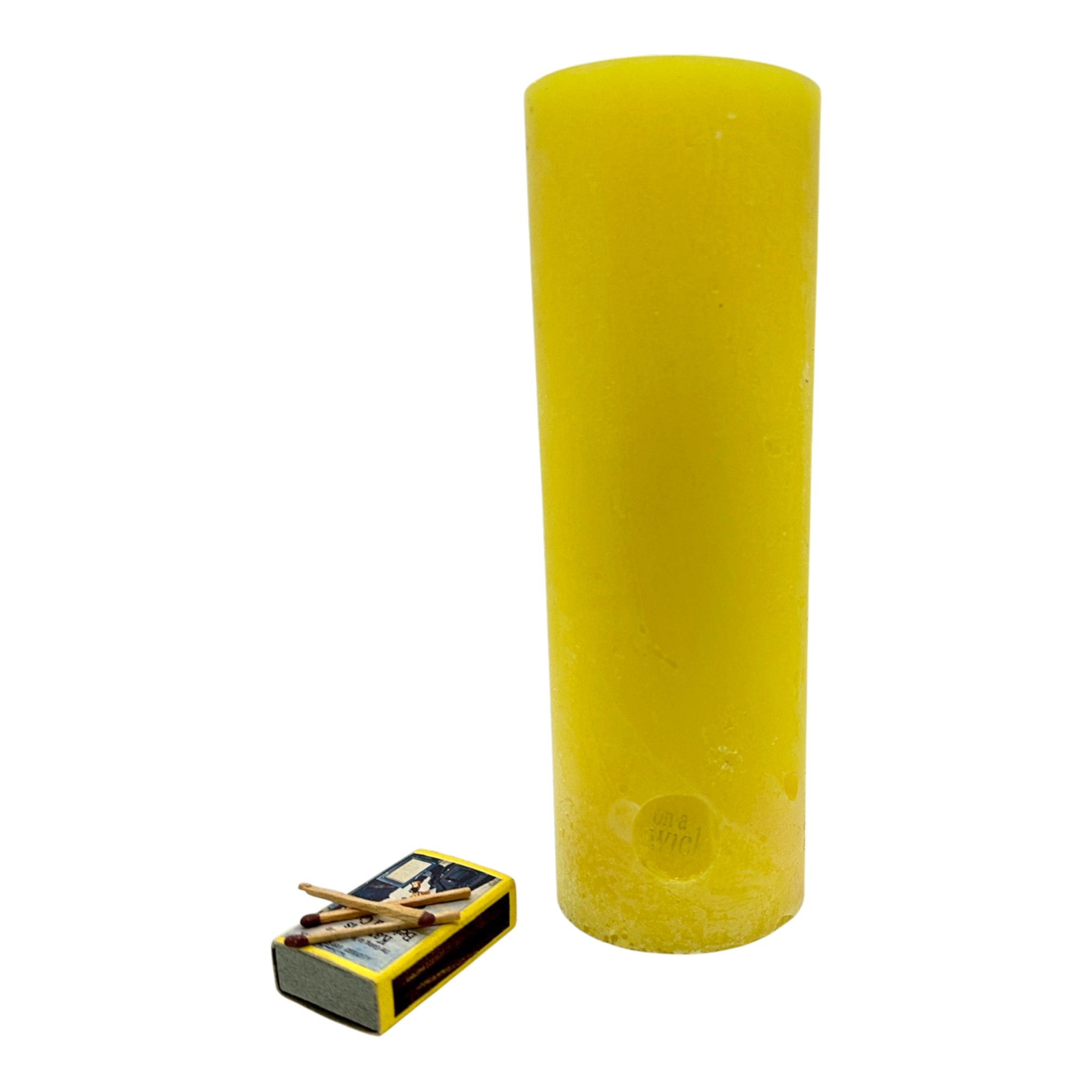 Scented Round Pillar Candle in [fragrance] fragrance by On a Wick and a Prayer