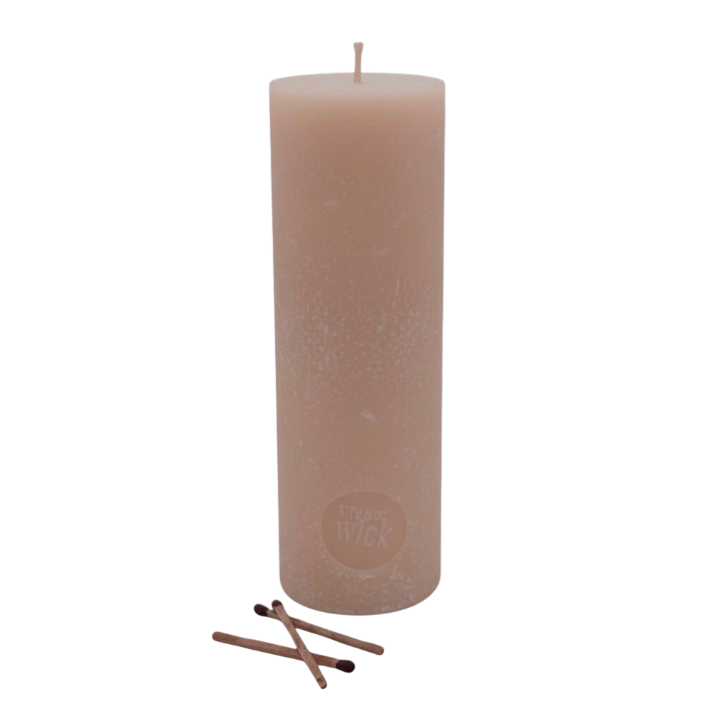 Scented Round Pillar Candle in [fragrance] fragrance by On a Wick and a Prayer