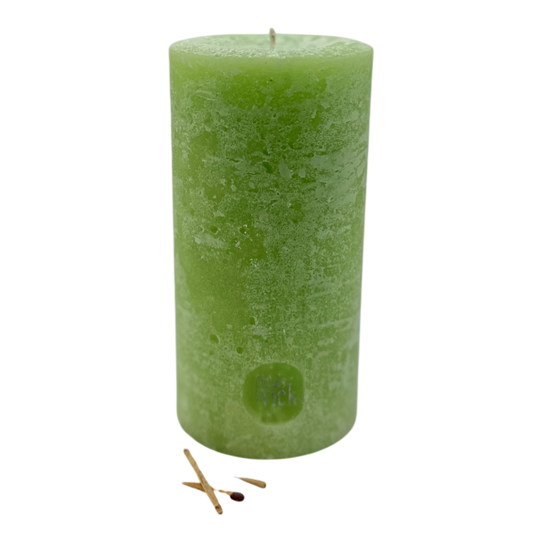 Scented Round Pillar Candle in [fragrance] fragrance by On a Wick and a Prayer
