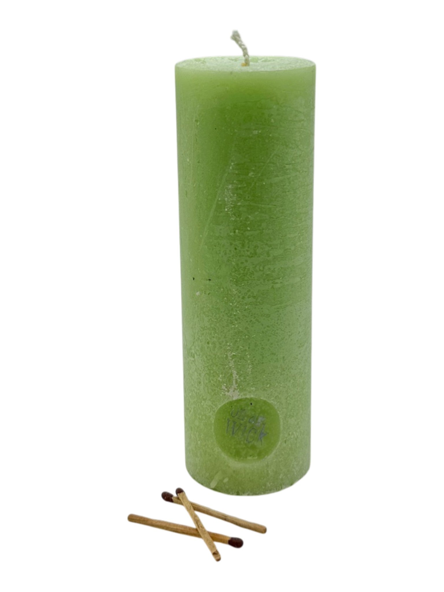 Scented Round Pillar Candle in [fragrance] fragrance by On a Wick and a Prayer