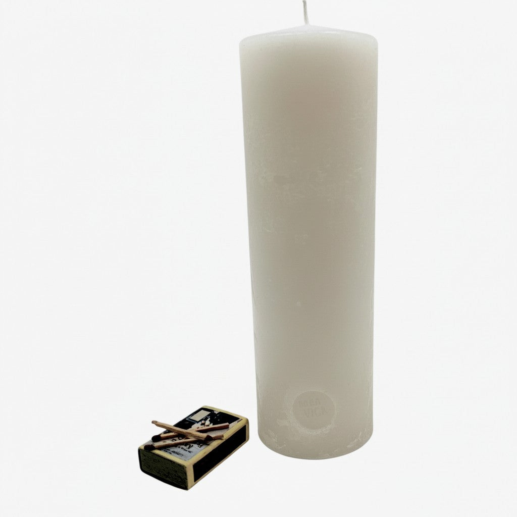 Scented Round Pillar Candle in [fragrance] fragrance by On a Wick and a Prayer