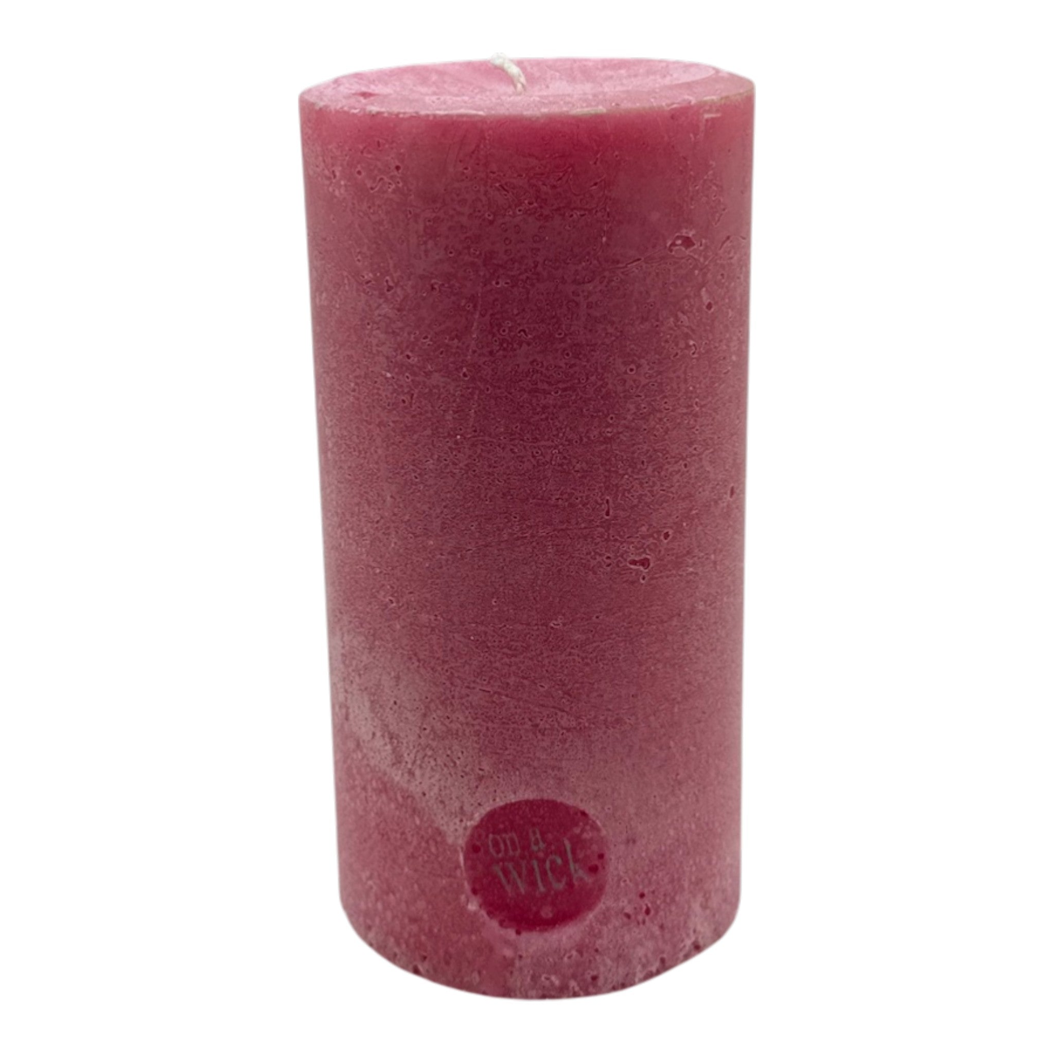 Scented Round Pillar Candle in [fragrance] fragrance by On a Wick and a Prayer