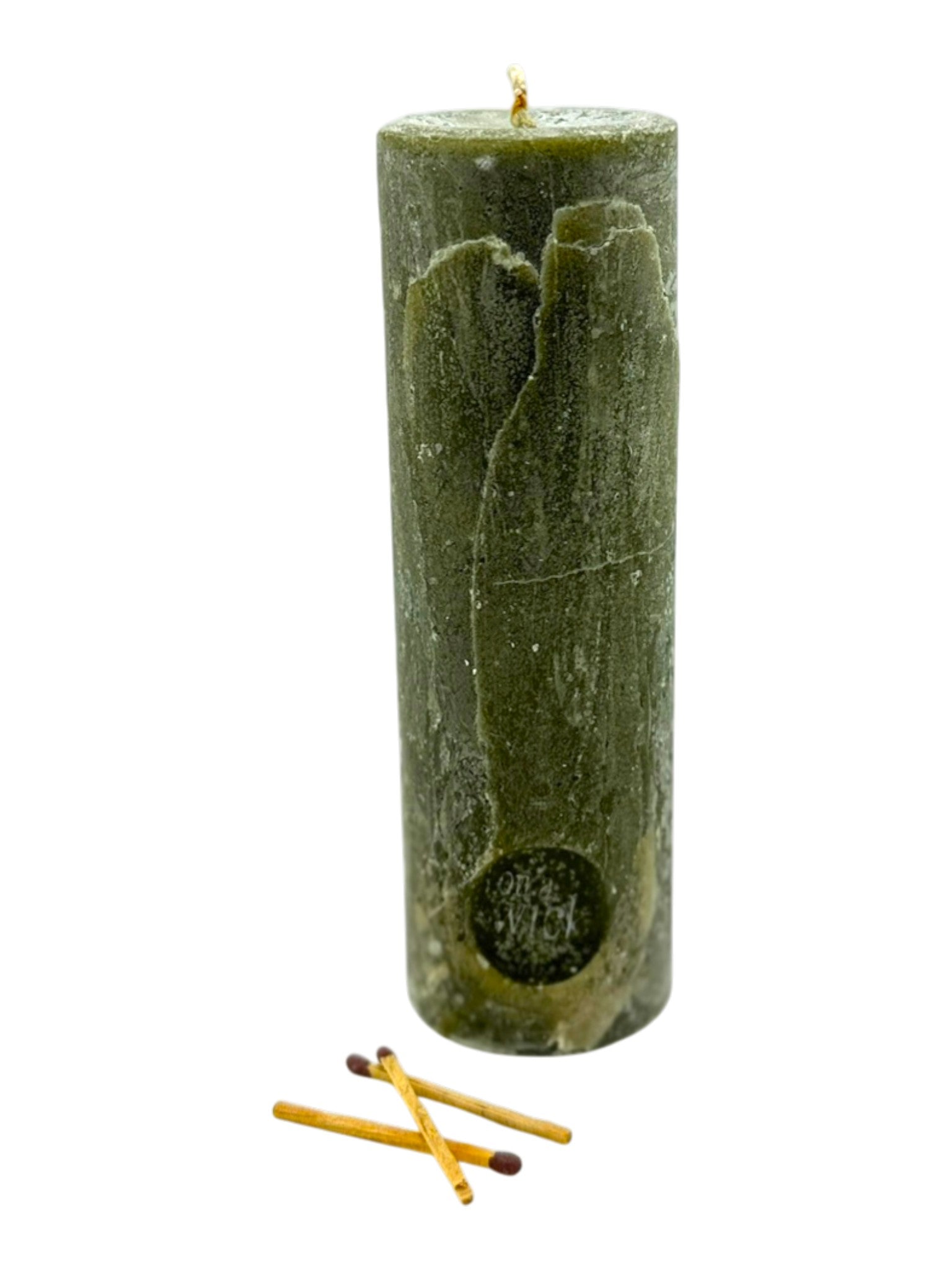 Scented Round Pillar Candle in [fragrance] fragrance by On a Wick and a Prayer