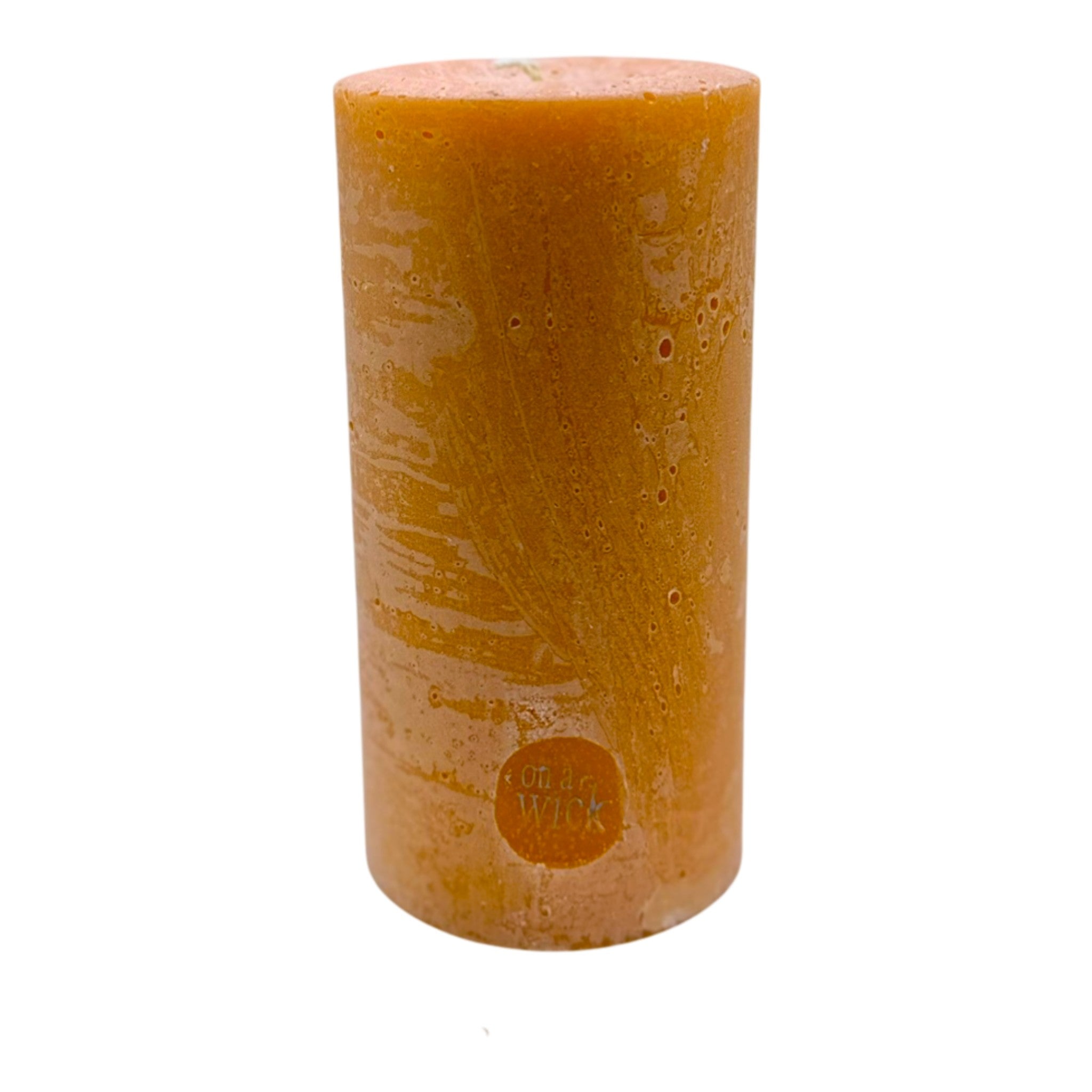 Scented Round Pillar Candle in [fragrance] fragrance by On a Wick and a Prayer
