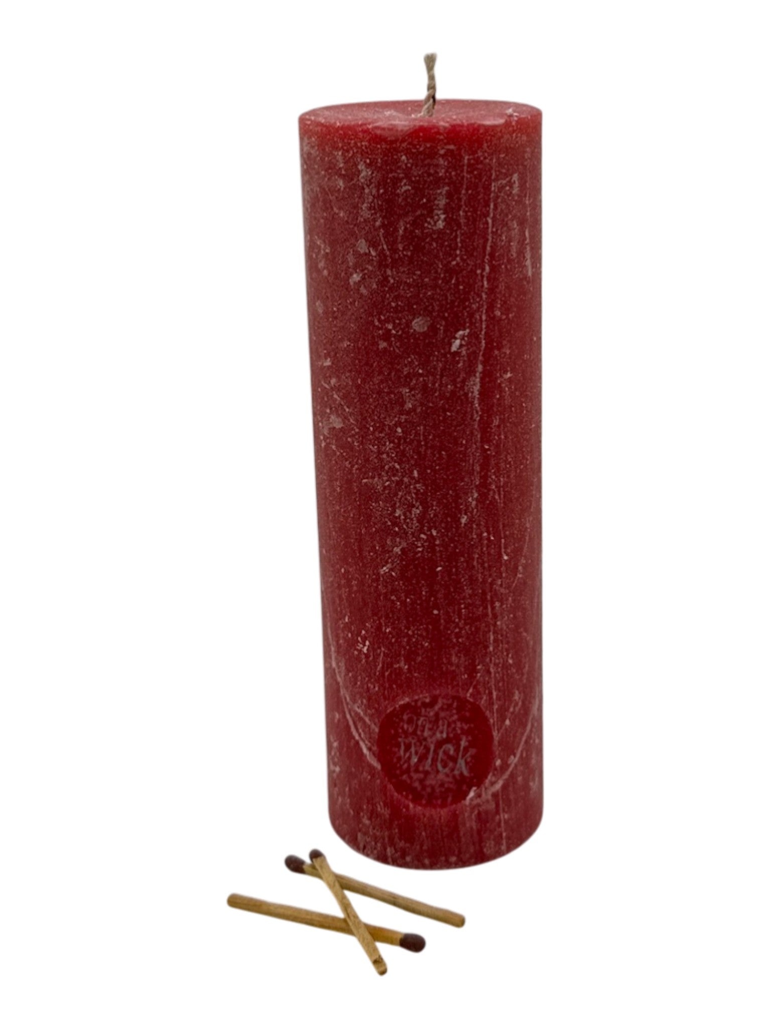 Scented Round Pillar Candle in [fragrance] fragrance by On a Wick and a Prayer