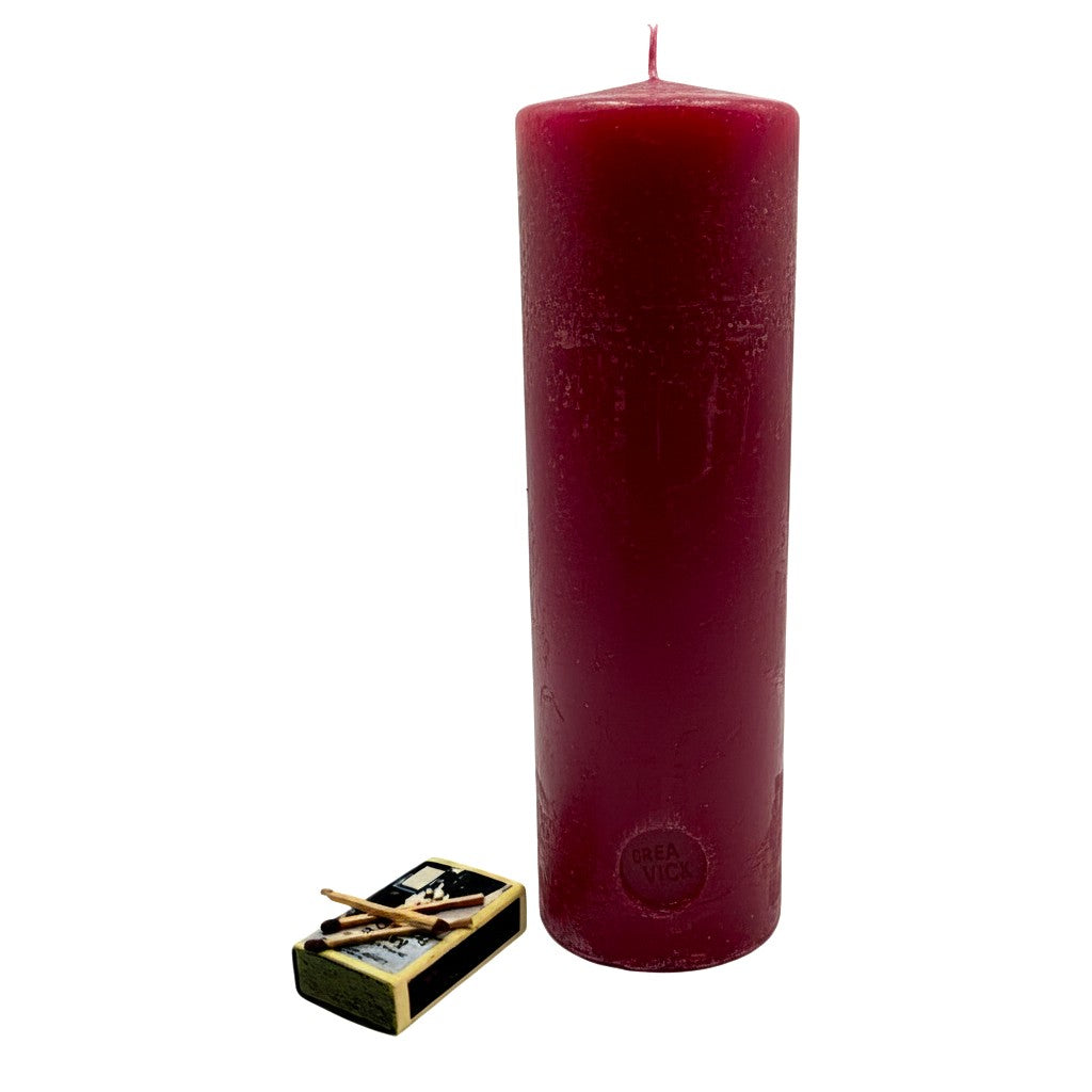 Scented Round Pillar Candle in [fragrance] fragrance by On a Wick and a Prayer