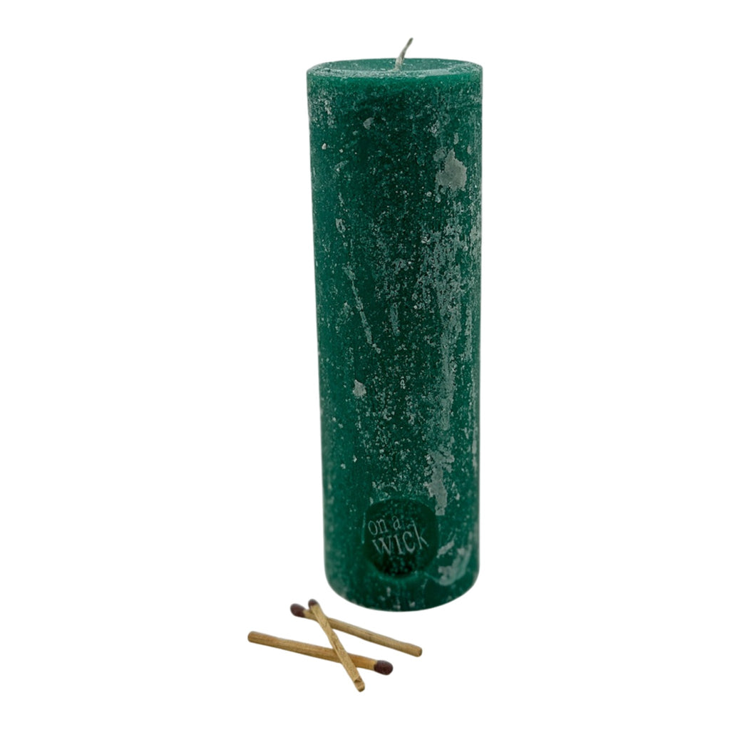 Scented Round Pillar Candle in [fragrance] fragrance by On a Wick and a Prayer