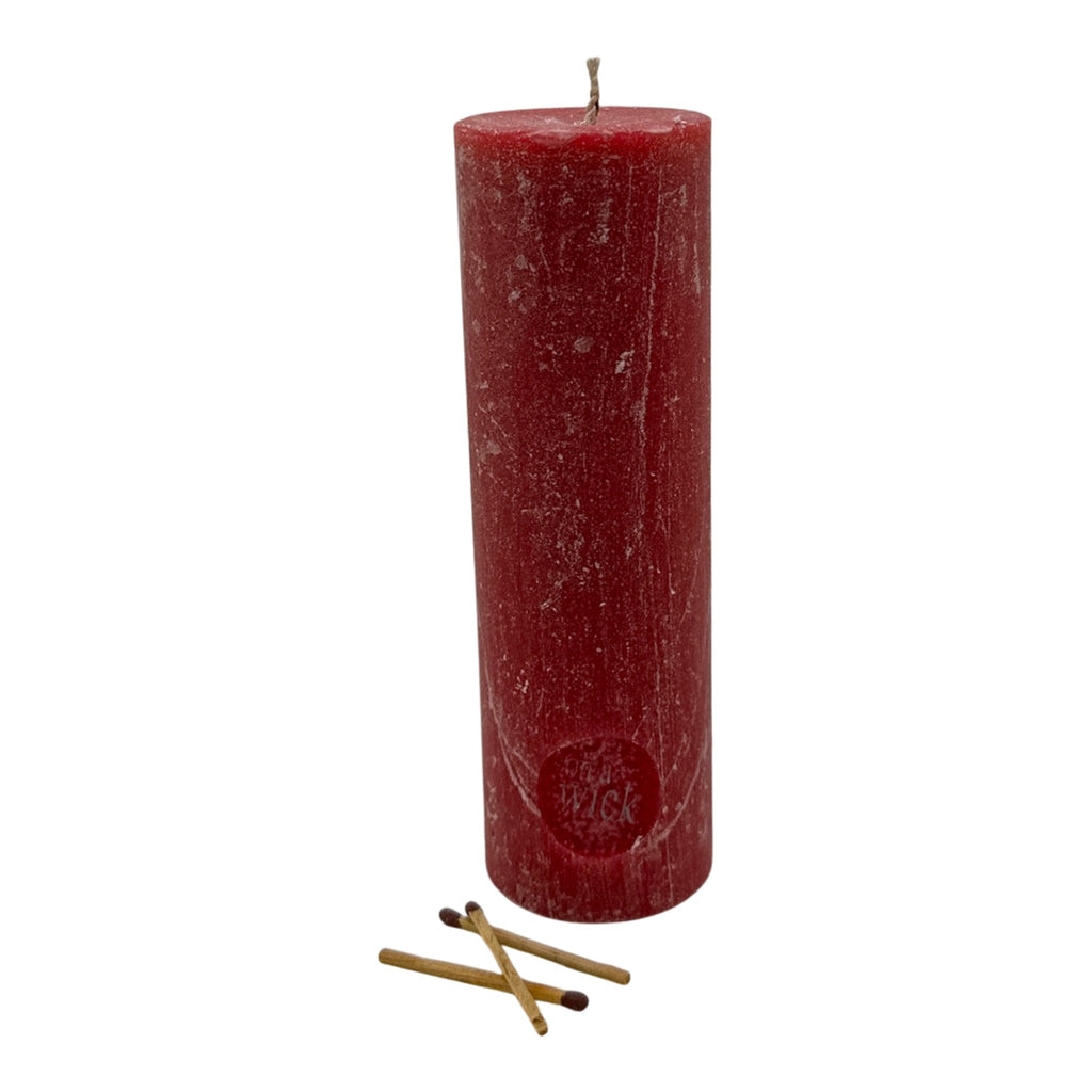 Scented Round Pillar Candle in [fragrance] fragrance by On a Wick and a Prayer