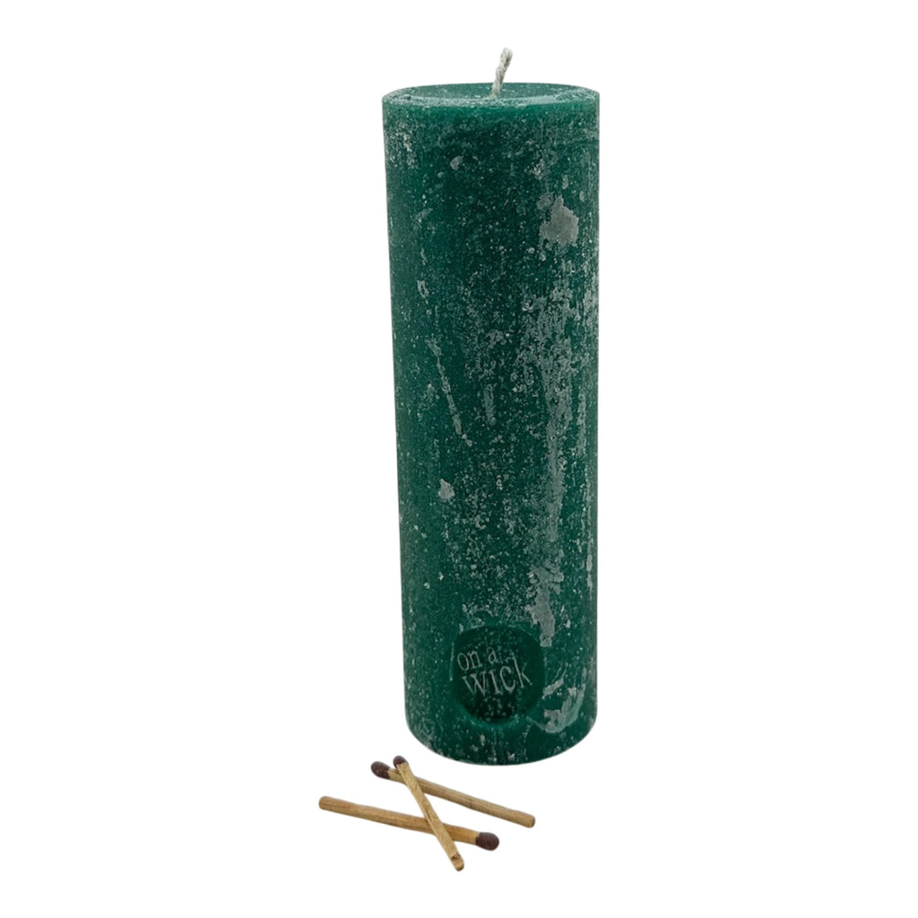Scented Round Pillar Candle in [fragrance] fragrance by On a Wick and a Prayer