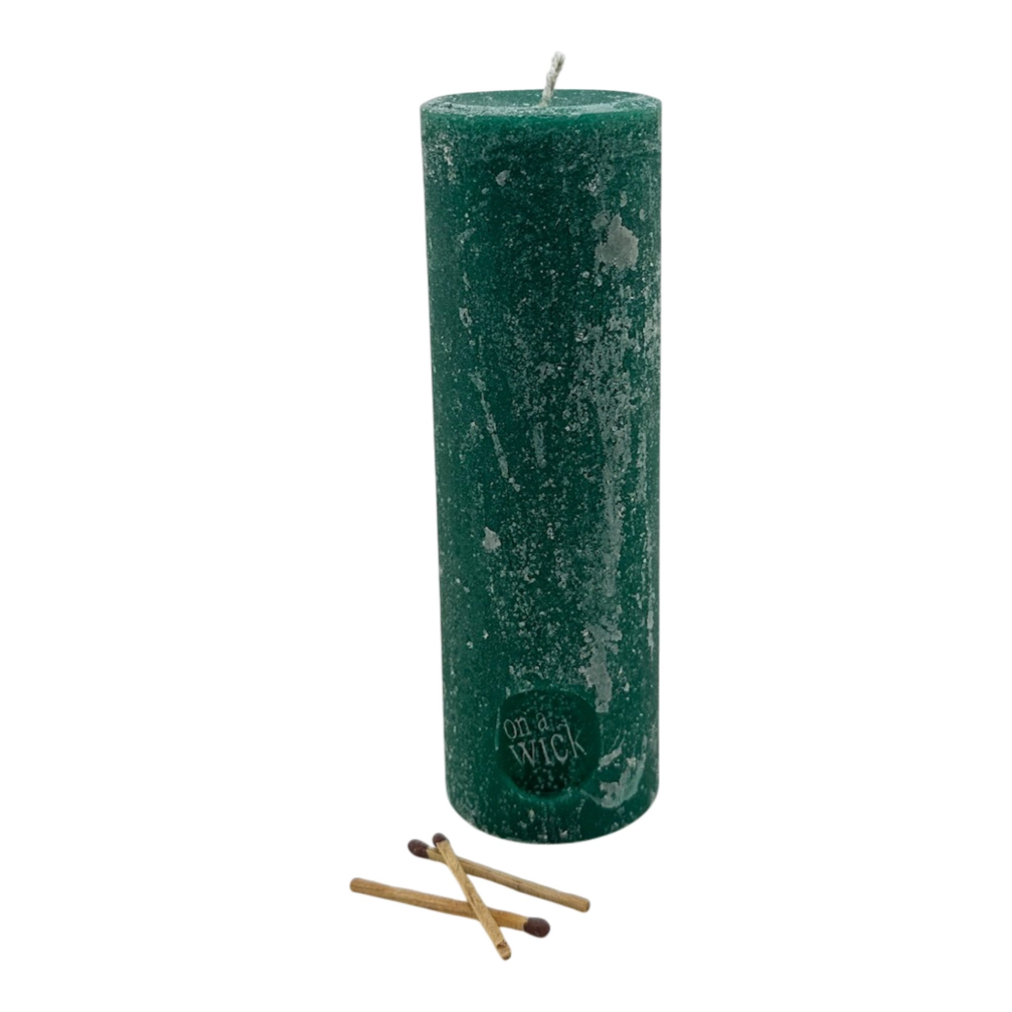 Scented Round Pillar Candle in [fragrance] fragrance by On a Wick and a Prayer