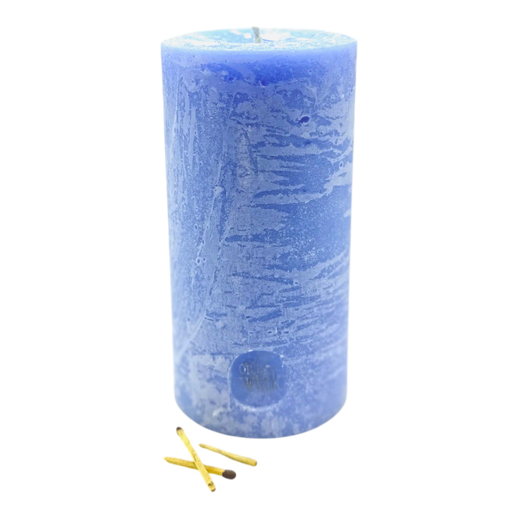 Scented Round Pillar Candle in [fragrance] fragrance by On a Wick and a Prayer