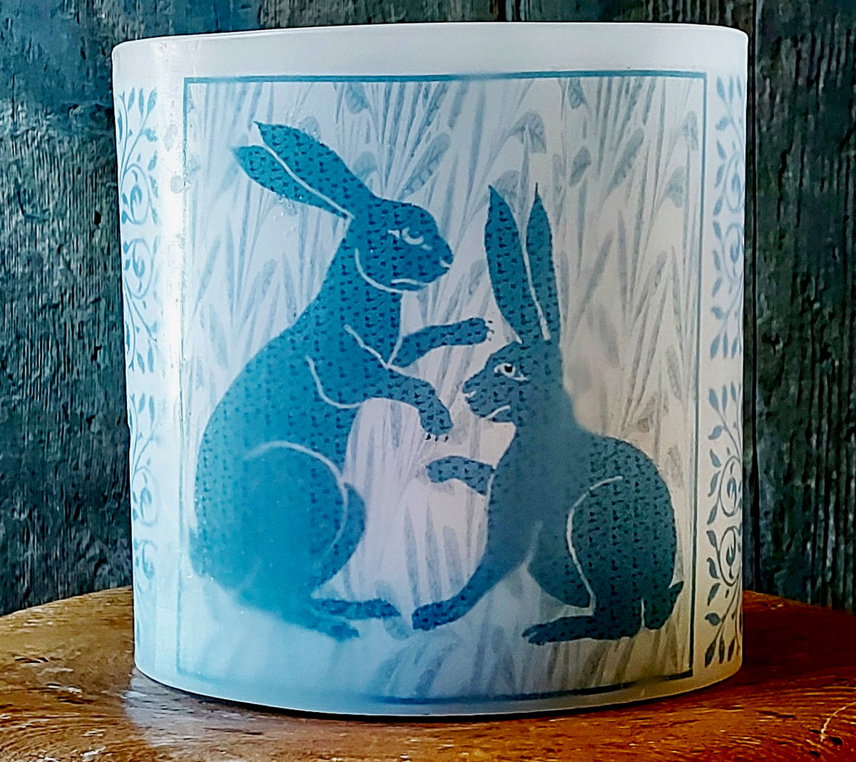De Morgan Hares Wax Hurricane Lantern