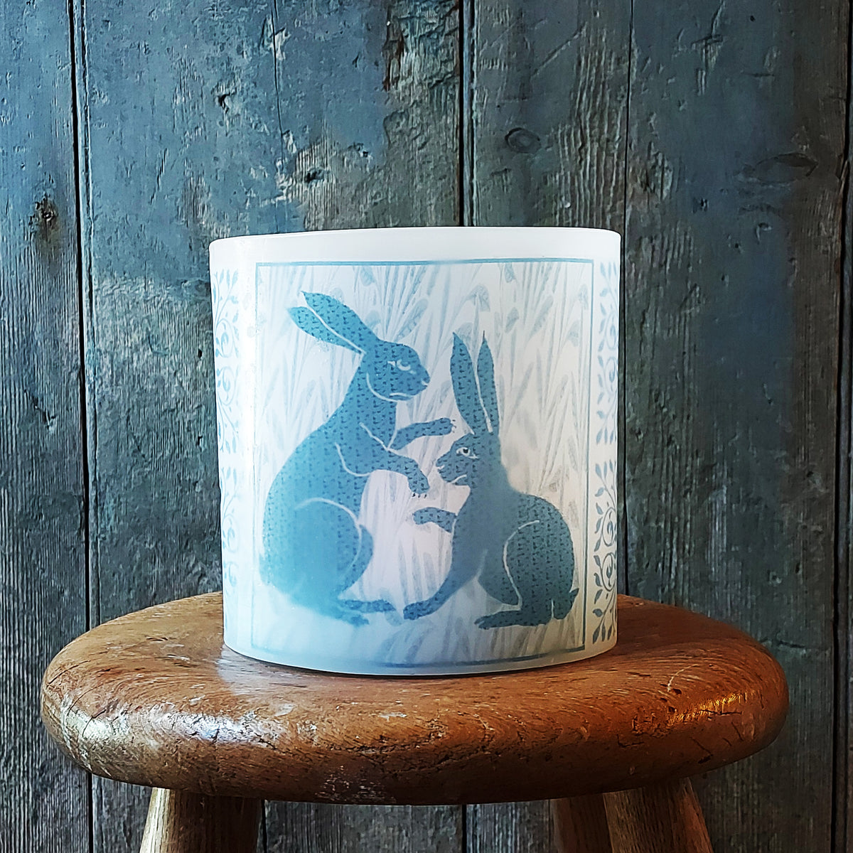 De Morgan Hares Wax Hurricane Lantern