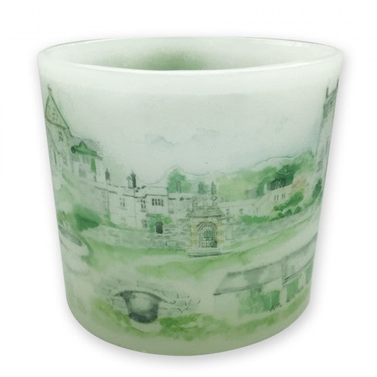 Tissington Village Wax Hurricane Lantern