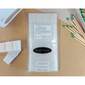 On a Wick Wax bar with matches . Black Peony Fragrance