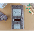 Sandalwood and Vetivert fragrance wax melt bar by "On a wick and a Prayer"