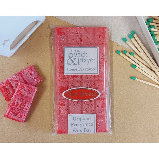 Vine tomato fragrance wax melt bar by "On a wick and a Prayer"