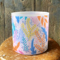 Scandi Leaves Wax Hurricane Lantern