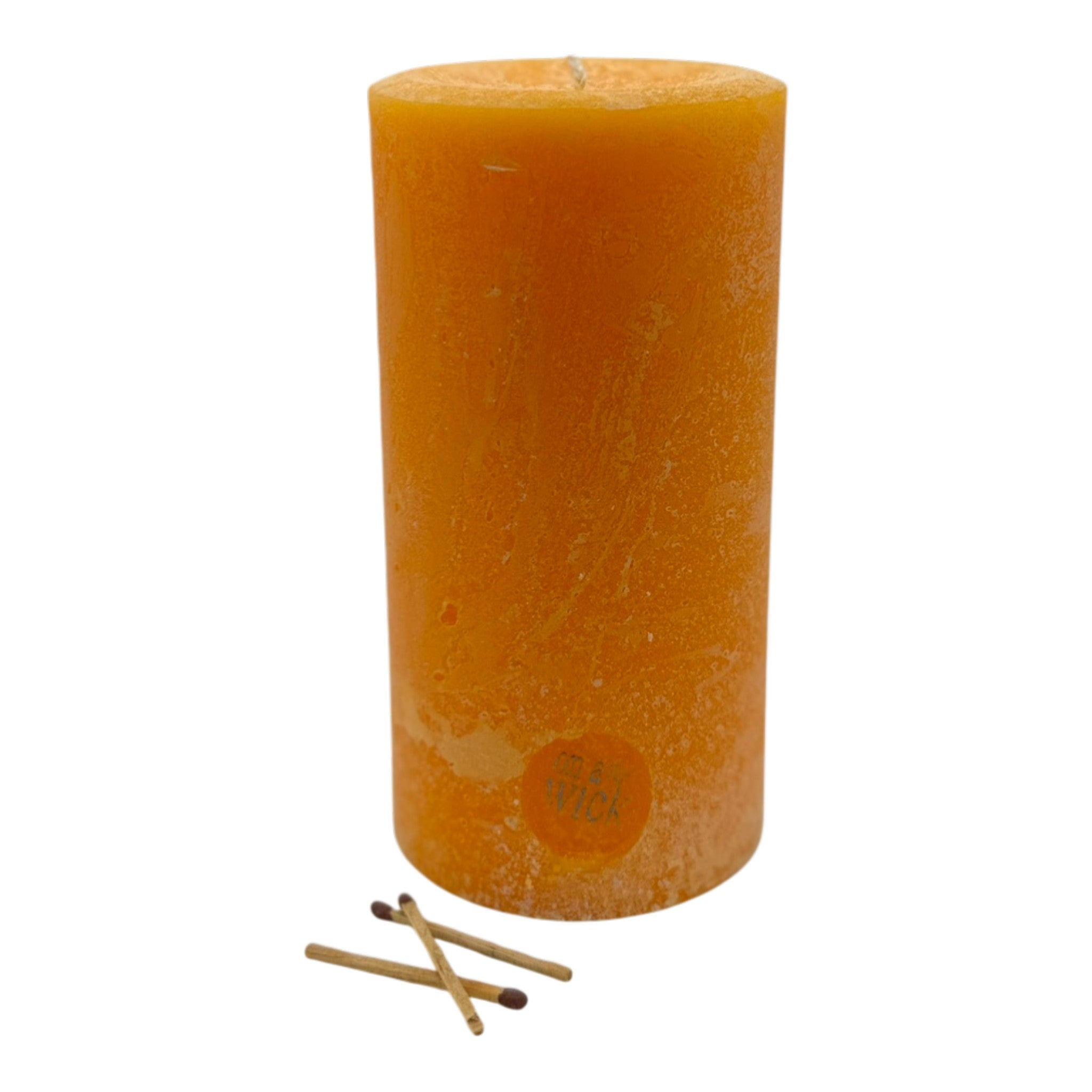 Scented Round Pillar Candle in [fragrance] fragrance by On a Wick and a Prayer