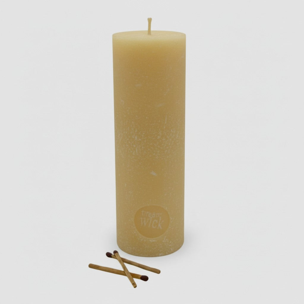 Scented Round Pillar Candle in [fragrance] fragrance by On a Wick and a Prayer