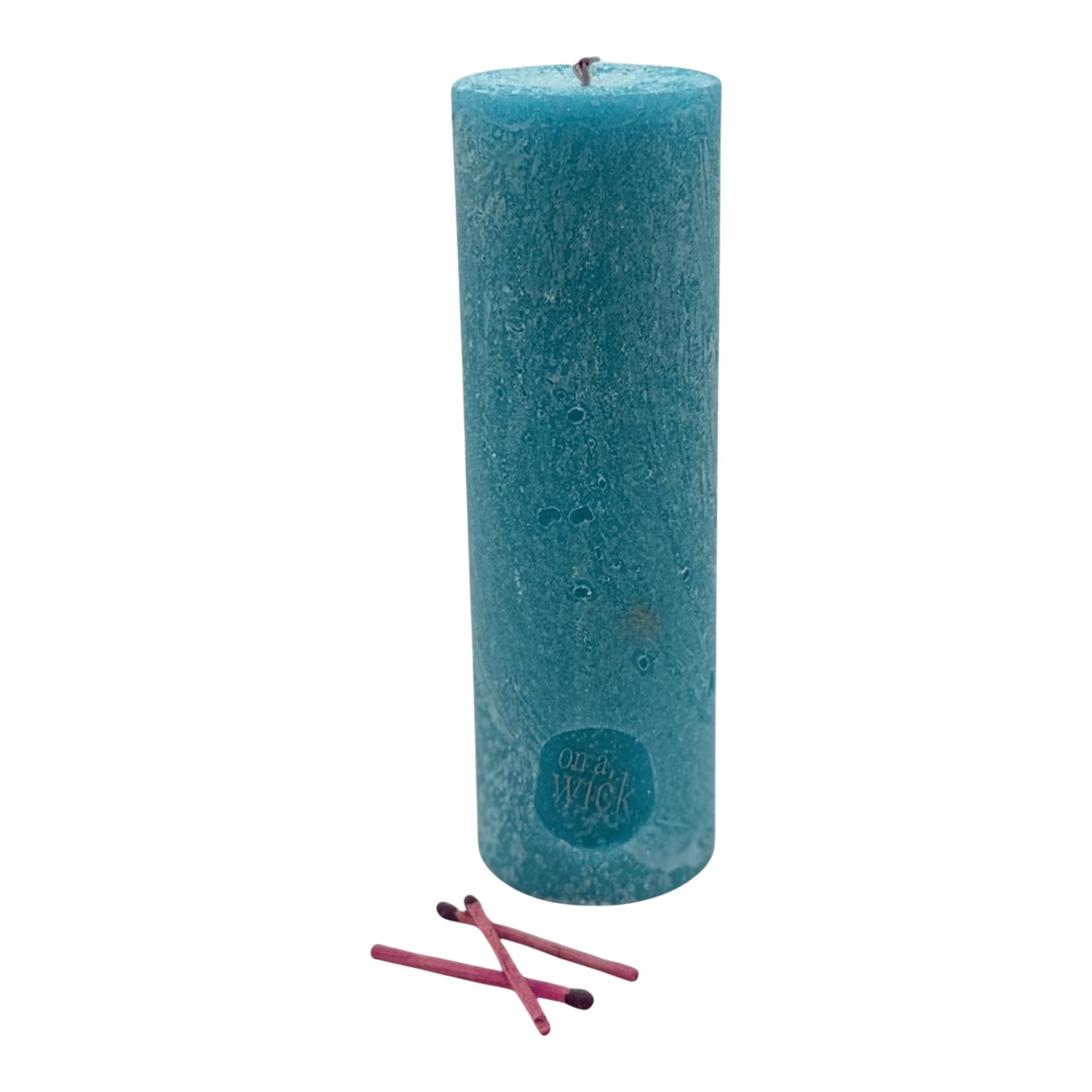 Scented Round Pillar Candle in [fragrance] fragrance by On a Wick and a Prayer
