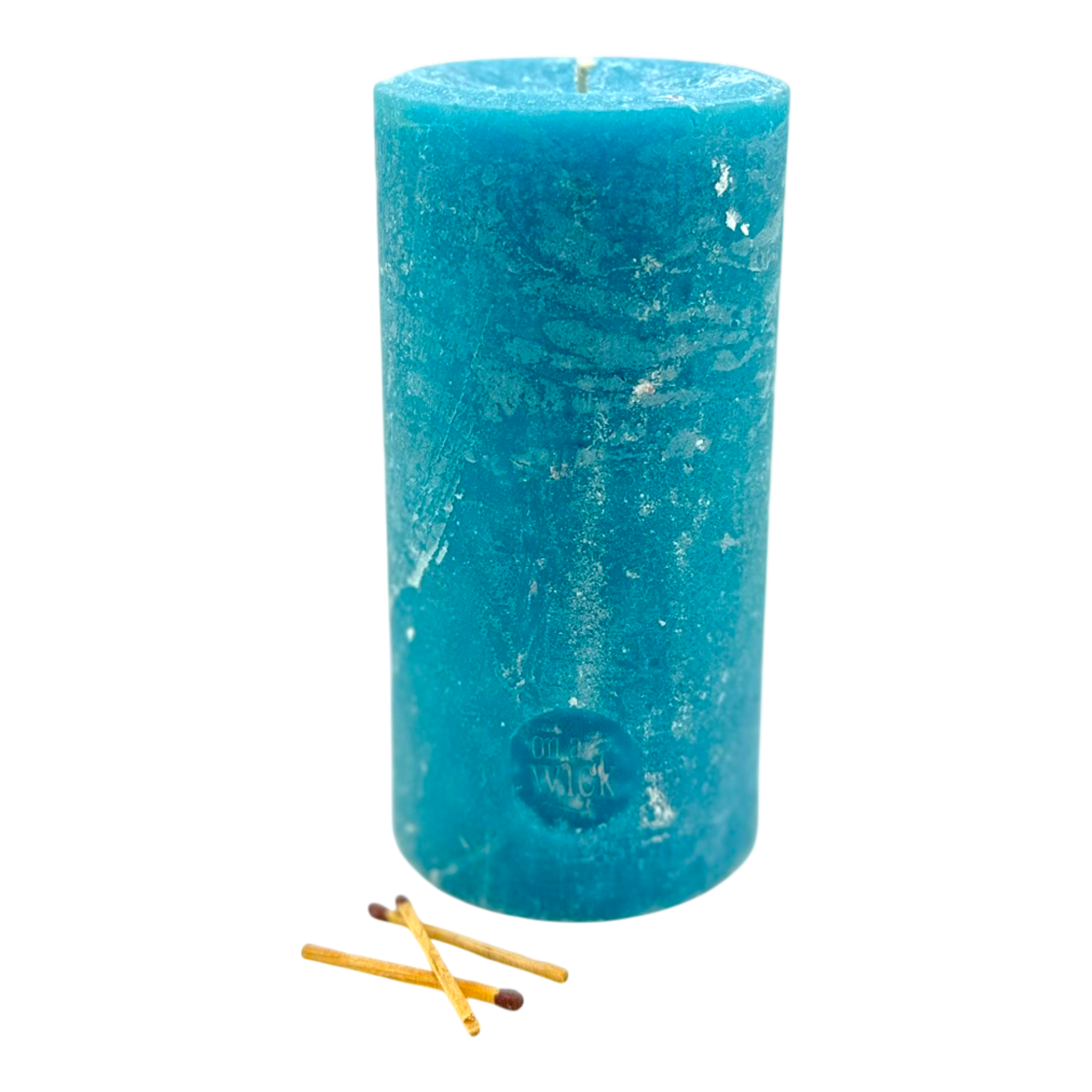 Scented Round Pillar Candle in [fragrance] fragrance by On a Wick and a Prayer