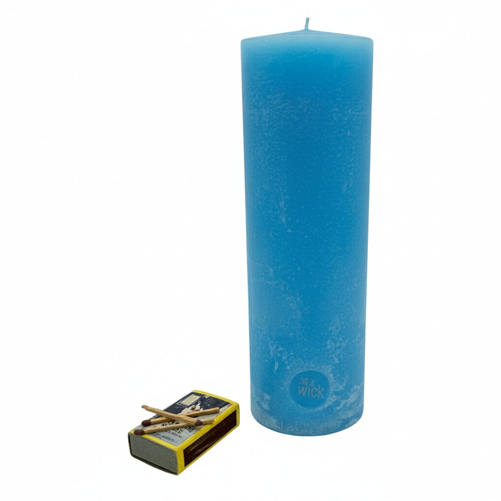Scented Round Pillar Candle in [fragrance] fragrance by On a Wick and a Prayer